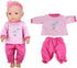 Doll Clothes 4 Sets Fashion Outfits for 14-18 Inch New Born Baby Dolls (No Doll Included)