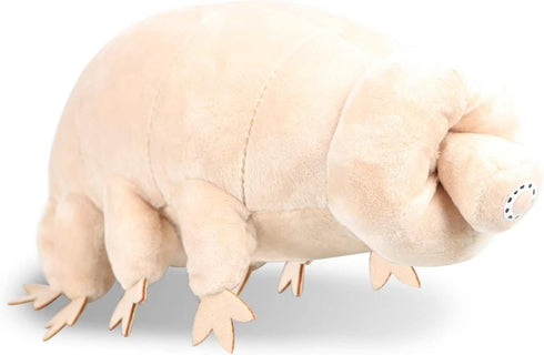 Tardigrade Plush Waterbear Stuffed Animal, 9" - Sea Creature Plush Toy