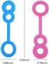 B bangcool Big Bubble Wands Set - Large Bubble Maker with Tray Bubble Sticks for Kids