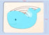 Kid Wooden Puzzles, Multi-Layered Gradient Whale Animal Puzzles, Cartoon 3D Jigsaw Brain Teaser Toys