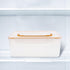 Set 2PCS SOLUSTRE Breastmilk Storage Container Freezer Organizer for Breastmilk Bags Leak-Resistant for Fridge