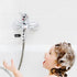 Lcarege 5~85C 360 Digital Shower Thermometer Digital Thermometer, with Rotating LED Water Meter Shower Water