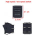weelye 2 Pcs Kids Electric Ride On Car Accessories, High Speed Low Speed Switch Replacement Parts