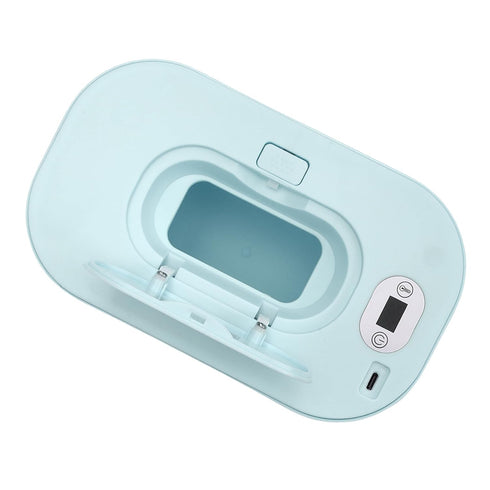 FTVOGUE Baby Wipes Warmer Larger Capacity Wipe Dispenser Even Heating Diaper Paper Warmer for Outdoor Home (Green
