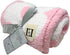 28"x40" L+L USA Retro Daisy Flower Baby Blanket - DreamSoft Throw for Crib, Stroller or Car Seat - Soft Blanket/Newborn