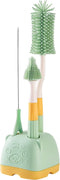 Malalife 3 in 1 Baby Silicone Bottle Brush Set, Multipurpose Bottle Cleaner, Bottle