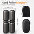 Umnodobn Handheld Fidget Hand Roller Toy, Metal Hand Spinner for Kids Adults, Cool Gadget EDC Autism ADHD Anxiety Desk