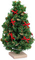 SXFSE 1:12 1 Dollhouse Decoration Accessories, Dollhouse Miniature Pc Mini Christmas Tree with Light