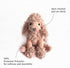 Mon Ami Designer Plush Poodle Dog Stuffed Animal – 13” Soft and Cuddly Toy for Kids
