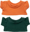 niannyyhouse 10cm 15cm 20cm Plush Doll Clothes T-Shirt Multi-Color Bottoming Shirts Stuffed