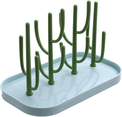 OULIGET Baby Bottle Drying Rack with Detachable Tray,Kitchen Drain Cup Holder,Baby Bottle