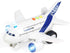 Airplane Toys for Toddlers,Friction Powered Toy Plane for Kids,1:200 Scale Aircraft with