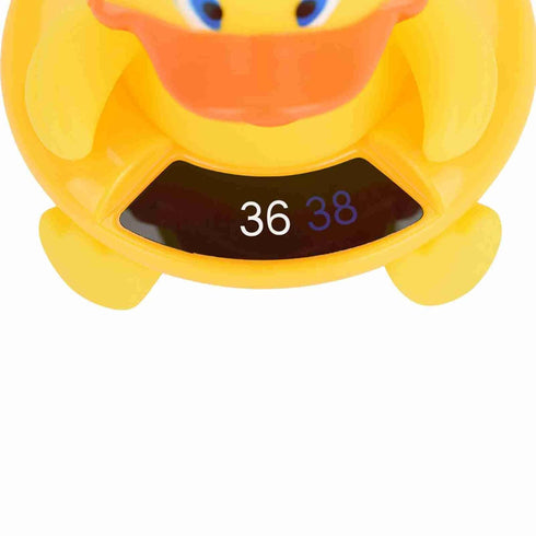 Hamwesh Baby Bath Thermometer, Floating LED Display Infant Thermometer, Safety Water Temperature Monitor with Auto