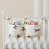 Yxinjy Bedside Hanging Bags Milk Bottle Bib-Storage Crib Organizer Baby Nappy-Dormitory Bed-Bunk Organizing Bag Nappy
