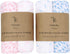 100% Pack 2 Baby Swaddle Blanket - Extra Soft Made of Viscose from Bamboo - Breathable Nursing Receiving Swaddle