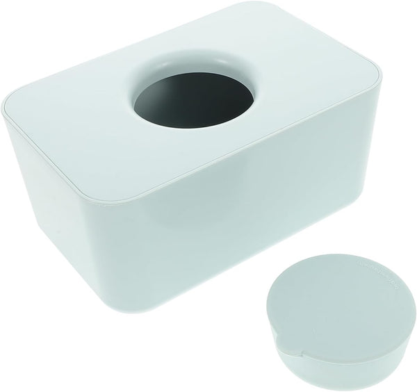 Wipes Dispenser Sealed Lid Refillable Wipe Container for Home and Car Convenient