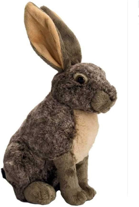 Wild Republic Hare Plush, Stuffed Animal, Plush Toy, Kids Gifts, Cuddlekins, 12