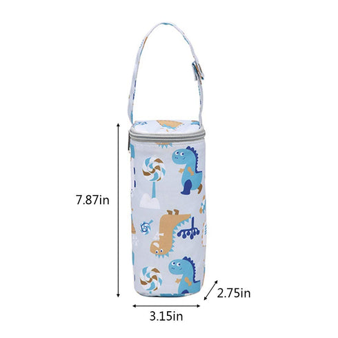 SHITINGRM Milk Water Warmer Insulated Bag Baby Nursing Bottle Heater Freshness Preserved Feeding Bottle Tote Bag