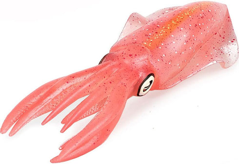 Gemini&Genius Squid Toy for Kids, Marine Bioluminescent Cuttlefish Action Figure, Great for Educational Gifts, Cake