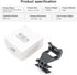 RCGEEK Cellphone Clip Mount Holder Kit for DJI Air 3 / Mini 3 Pro/Mini 2 / Air 2 2S / Mavic 3 Drone Controllers