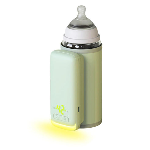 LICAEVEY Bottle Warmer with Accurate Temperature Display, Fast Heating Precise Temperature Control Portable