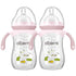 Oberni Baby Bottles, Weighted Straw Toddler Milk Bottles with Non-Slip Handle, Size