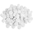 20 Pcs White Rattle Box Noise Maker Insert Squeaker Plastic Ring Box for Baby Rattle Accessories