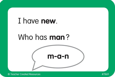 I Have, Who Has Sight Words Game, Grade 1, Multi - Teacher Created Resources