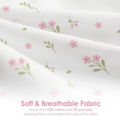 0-2 Pack 1) Baby Swaddle Months, Cotton Arm-In Zipper Sleep Sack, Wearable Blankets Wrap for Newborn Infant Girls