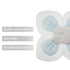 PandaEar Soft Flower Petals Baby Bath Pad - Essential Shower Gift for Infants (Blue)