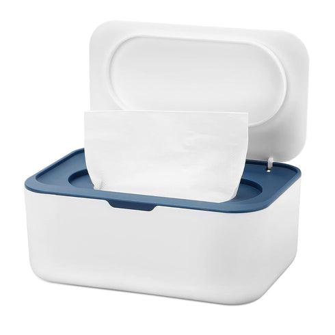 NOVWANG Wipes Dispenser Baby Wipe Holder with Lids, Keeps Wipes Fresh, Refillable