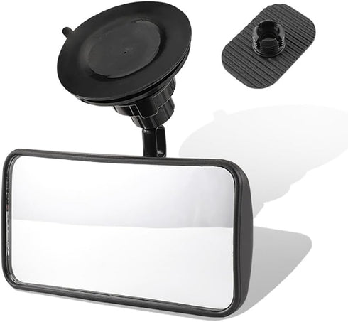 Car,360 Suction Cup Baby Mirror For Adjustable Car Seat Mirror Rear Facing Infant, See All Passengers in the Backseat
