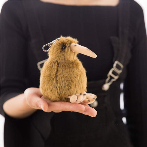 Kiwi Bird Plush Toy, 4 Inches, Soft Stuffed Animal, Cute Toy (11cm)