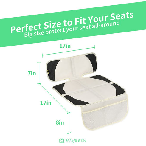 FASITE Car Seat Protector for Baby Child Car Seats - Auto Seat Cover Mat,Protective Non-Slip Waterproof Car Seat Cover