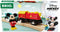 Brio 32265 Disney Mickey Mouse Battery Train, Exclusive Wooden Toy Train Set for Kids Age 3 & Up, Enhances Motor Skills