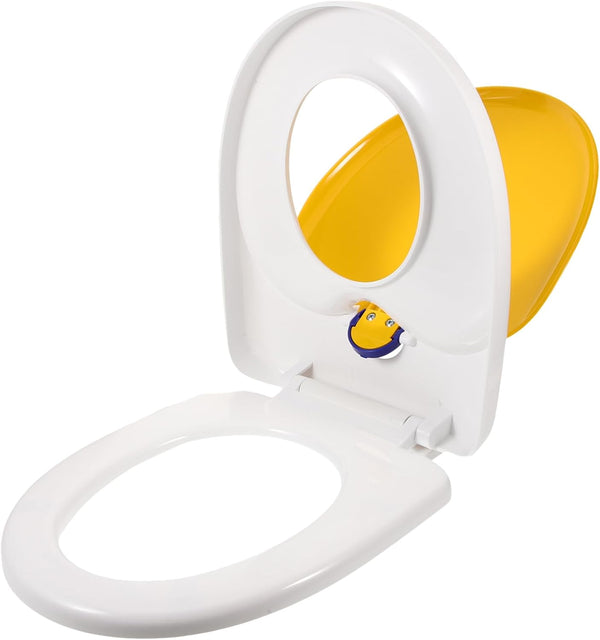 Lurrose Boy Girl U-shaped Potty Training Seat Comfortable Reusable Boy Girl Toilet