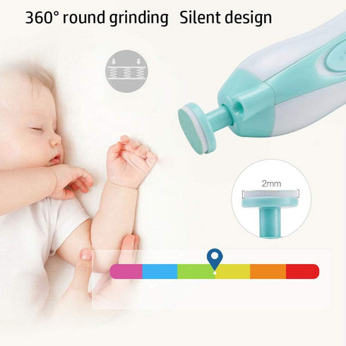 HANGER Trimmer Trimmer Baby Nail File - Safe Electric Nail Clipper Grooming Kit - Baby Nail for Newborn Or Toddler Toes