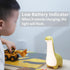 Dinosaur Night Light, Adjustable Night Lamp for Kids Girls Boys, USB Rechargeable Touch Control Bedside Sleep Lamp