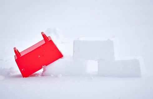 6 Pack Superio Snow Brick Maker Igloo Fort Block Form Outdoor Winter Snow Toys Sand Castle Building Kit for Adults