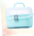 Vaguelly Portable Bottle Storage Box Organizer for Travel Home Pacifiers and Tableware Easy