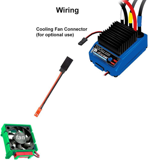 6PCS JST Plug Splitter Y Cable, JST Male Female Parallel Adapter Harness for Traxxas TRX-4 RC Car Crawler Truck