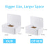 Design(8.2L 4.9W 3.9H inches), Moorfowl Baby Wipe Dispenser for Bathroom, Upgarde x x Minimalist Flushable Wipes