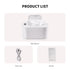 Hebafri 5 Baby Wipe Warmer and Baby Wet Wipes Dispenser, Modes of Temperature Heating Control Portable Diaper Wipes