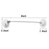 6 Pack Refrigerator Locks with 12 Keys - Child Safety Fridge Lock, Mini Fridge Lock, File Drawer Lock, Toilet Seat Lock