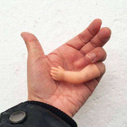 DPWOUM Gimmicks Little Hand Coin Disappeared Trick Toy Tools Close-Up Magic Show Props Stylish and Popular Joke Magic