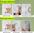 Cabinet Lock for Children - Safety Lock for Cabinets, Drawers, Refrigerators, Windows, Easy to Install (5 Flat Lock + 5