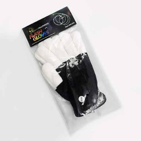 Luwint LED Colorful Flashing Finger Lighting Gloves - Glow Rave Cool Toys for Teens