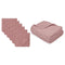 Comfy Cubs Muslin Burp Cloths and Mauve Muslin Blanket Bundled