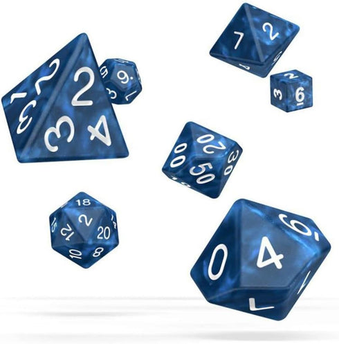 Oakie Doakie Dice RPG Set - Blue Marble (7)