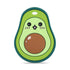 Baby Silicone Teether, BPA Free Soft Chew Toys for Infant Teething Pain Relief, Food Grade Silicone (Avocado)